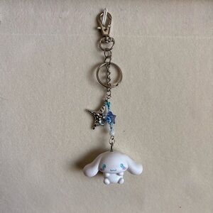 Handmade Cinnamoroll Bag Charm Keychain